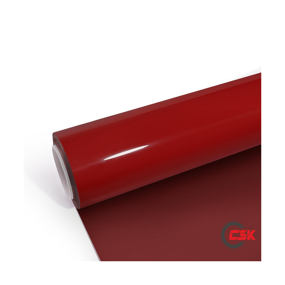 PET Liner Super Gloss Crystal Strawberry Red CSK Premium Cast Vinyl Wraps
