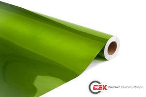 Gloss Metallic Florescent Green | JM004C