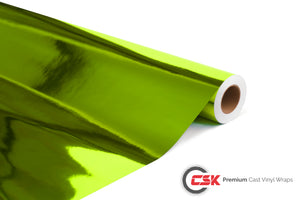 Mirror Chrome Lemon Green | LM012D